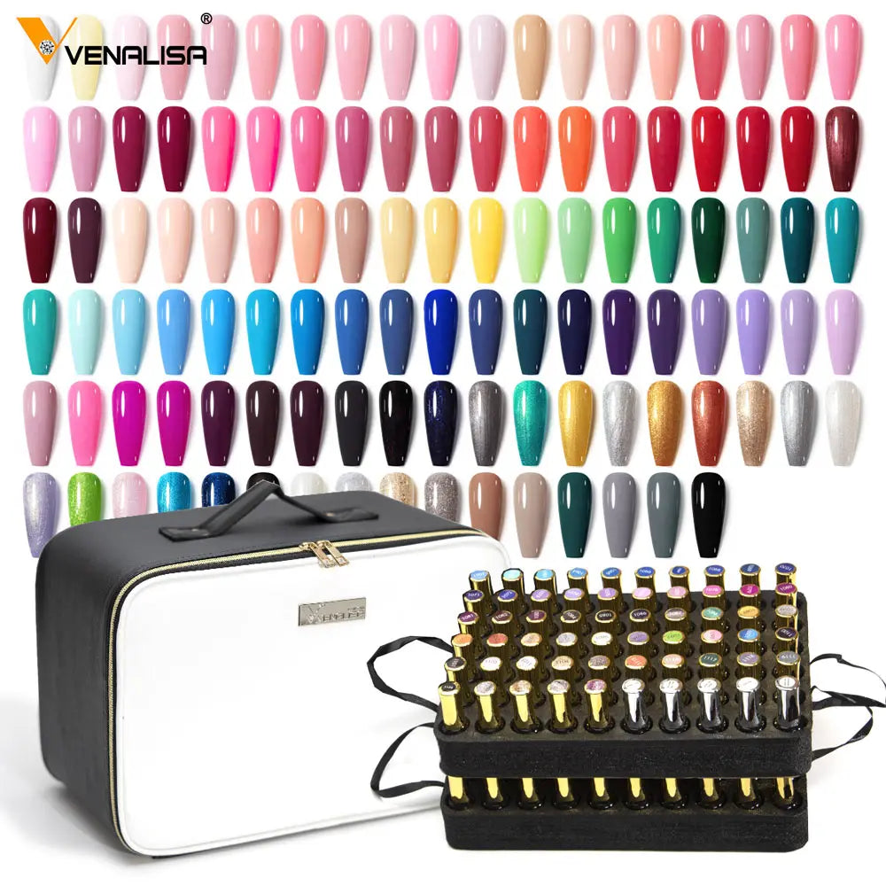 120pcs*12ml Venalisa Gel Polish Set For Nail Art Design