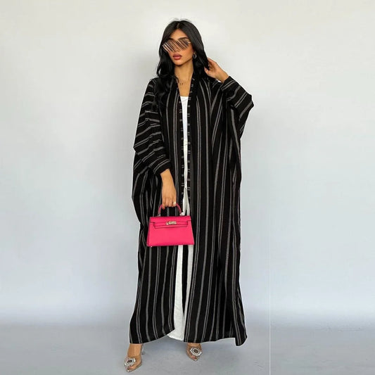 Fatima Cotton Black Abaya